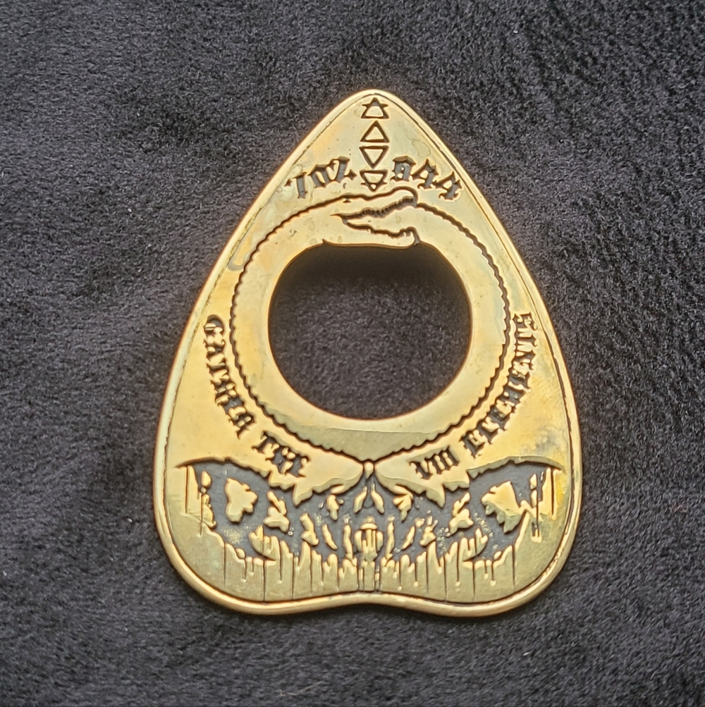 Ouija Macc X Alligator Jesus Pendant RARE